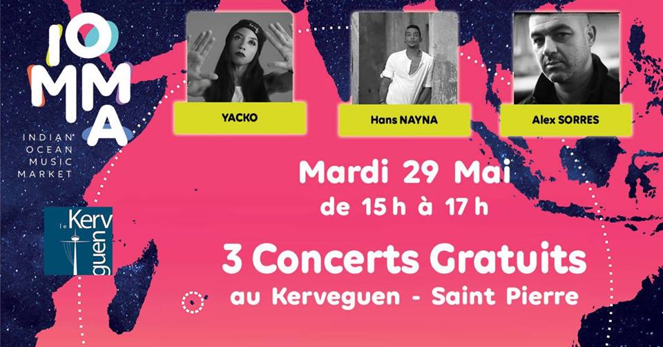 3 concerts gratuits à Saint Pierre
